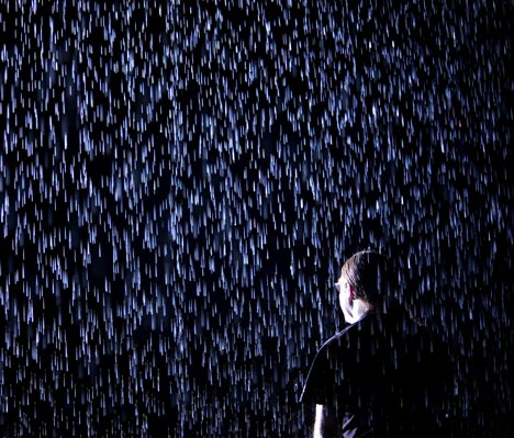 Rain Room by rAndom International at the Barbican Rain Room by rAndom International at the Barbican