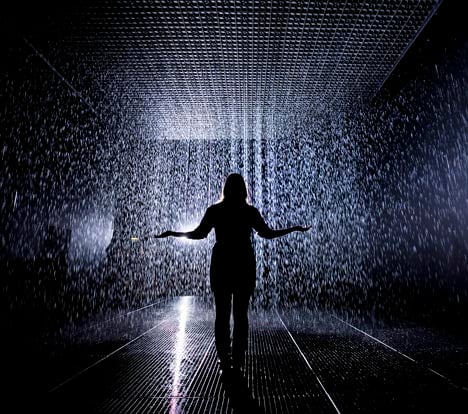 Rain Room by rAndom International at the Barbican Rain Room by rAndom International at the Barbican