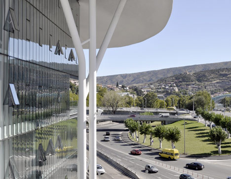 Tbilisi Public Service Hall by Fuksas