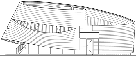 paviljoen puur doorsnede paviljoen puur doorsnede