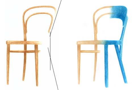 107 Chair by Robert Stadler for Thonet