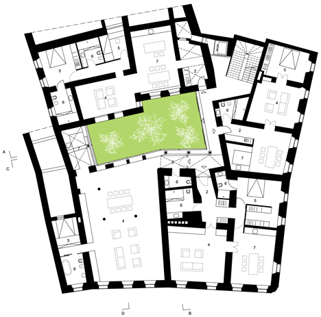 Baroque Apartments by OFIS Arhitekti
