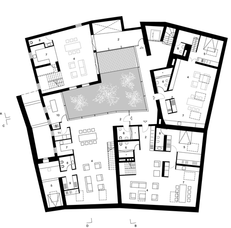 Baroque Apartments by OFIS Arhitekti