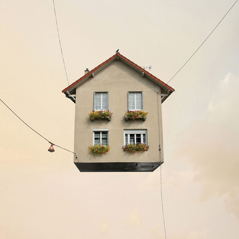 Flying Houses by Laurent Chéhère Flying Houses by Laurent Chéhère