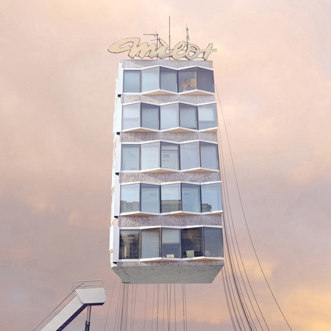 Flying Houses by Laurent Chéhère Flying Houses by Laurent Chéhère
