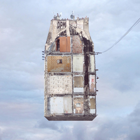Flying Houses by Laurent Chéhère Flying Houses by Laurent Chéhère