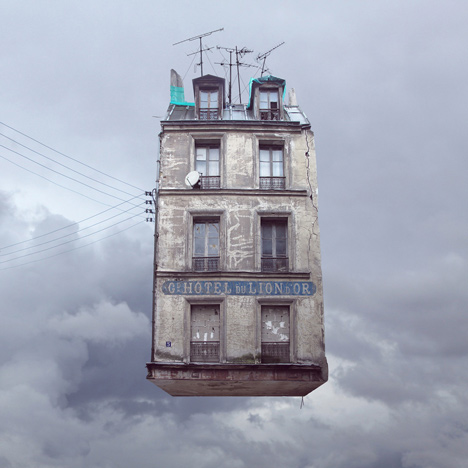 Flying Houses by Laurent Chéhère Flying Houses by Laurent Chéhère