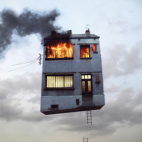 Flying Houses by Laurent Chéhère Flying Houses by Laurent Chéhère