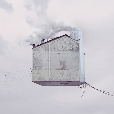 Flying Houses by Laurent Chéhère Flying Houses by Laurent Chéhère