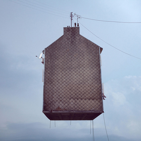 Flying Houses by Laurent Chéhère Flying Houses by Laurent Chéhère