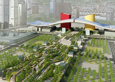 Futian District masterplan by SWA Group Futian District masterplan by SWA Group