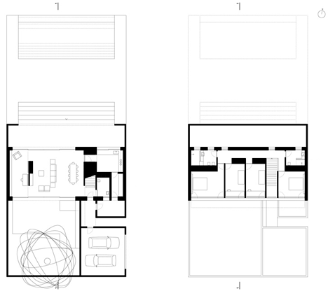 Three Courtyards House by Miguel Marcelino