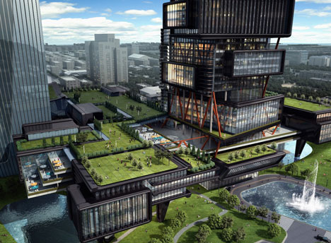 Zoomlion Headquarters International Plaza by amphibianArc Zoomlion Headquarters International Plaza by amphibianArc