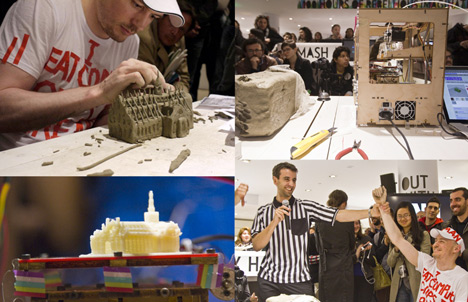 Dominic Wilcox at Dezeen Live Dominic Wilcox at Dezeen Live