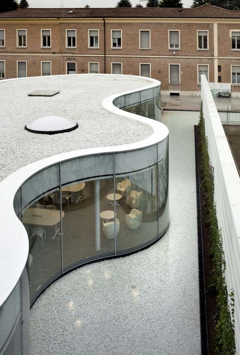 New Town Library in Maranello by Arata Isozaki and Andrea Maffei New Town Library in Maranello by Arata Isozaki and Andrea Maffei