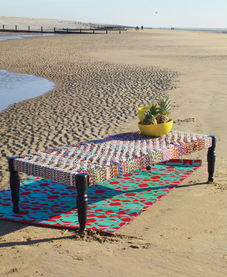 Etna day bed and Okano mat