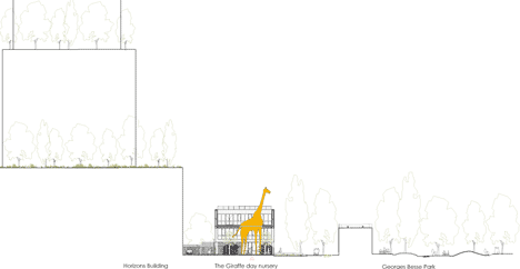 Giraffe Childcare Centre by Hondelatte Laporte Architectes Giraffe Childcare Centre by Hondelatte Laporte Architectes