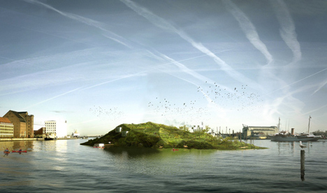 Blue Plan for Copenhagen Harbour by Tredje Natur and PK3 Blue Plan for Copenhagen Harbour by Tredje Natur and PK3