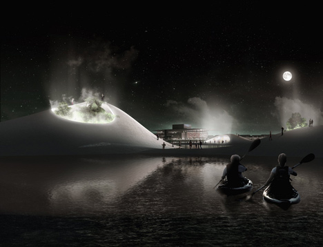 Blue Plan for Copenhagen Harbour by Tredje Natur and PK3 Blue Plan for Copenhagen Harbour by Tredje Natur and PK3