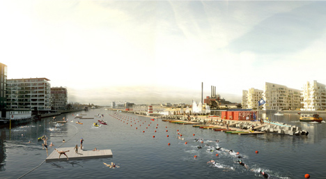 Blue Plan for Copenhagen Harbour by Tredje Natur and PK3 Blue Plan for Copenhagen Harbour by Tredje Natur and PK3