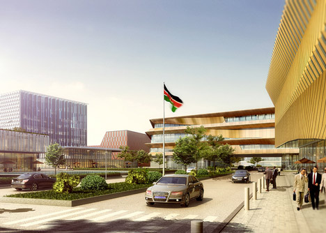 Konza Techno City masterplan by SHoP Architects Konza Techno City masterplan by SHoP Architects