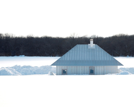 Meme Meadows Experimental House by Kengo Kuma and Associates