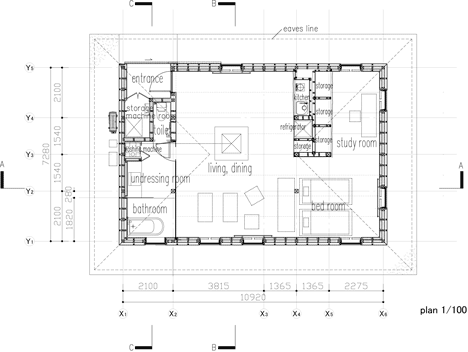 Meme Meadows Experimental House by Kengo Kuma and Associates