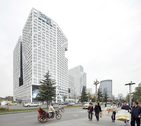 Sliced Porosity Block by Steven Holl Architects Sliced Porosity Block by Steven Holl Architects