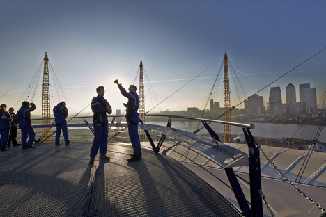 Up at the O2 by Rogers Stirk Harbour + Partners Up at the O2 by Rogers Stirk Harbour + Partners