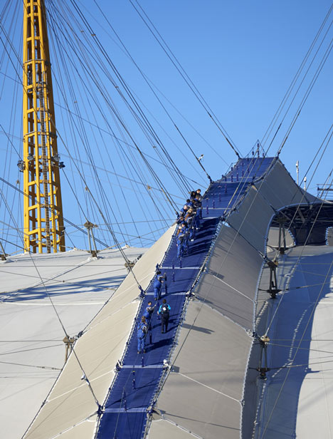 Up at the O2 by Rogers Stirk Harbour + Partners Up at the O2 by Rogers Stirk Harbour + Partners