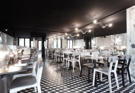 Paris New-York restaurant by CUT Architectures Paris New-York restaurant by CUT Architectures