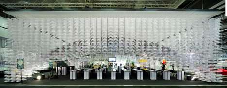 Stockholm Furniture Fair installation by Gert Wingardh and Kustaa Saksi
