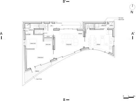 The Curving House by JOHO Architecture