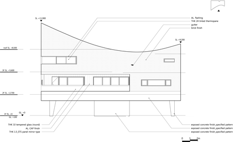 The Curving House by JOHO Architecture