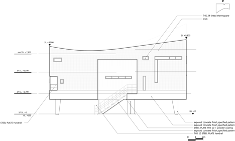 The Curving House by JOHO Architecture