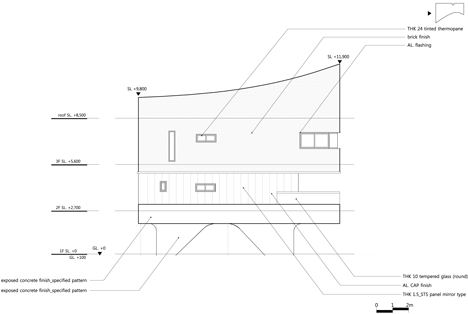 The Curving House by JOHO Architecture