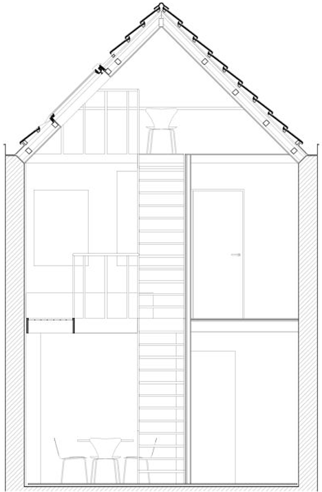 Transforming a laundry building by Alain Hinant Transforming a laundry building by Alain Hinant