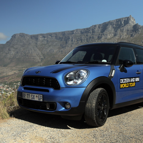 Dezeen and MINI World Tour at Table Mountain Dezeen and MINI World Tour at Table Mountain