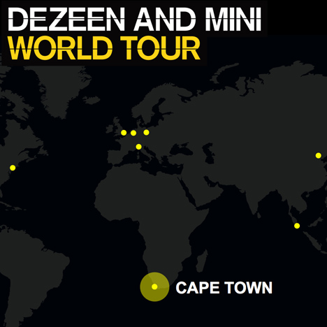 Dezeen and MINI World Tour in Cape Town Dezeen and MINI World Tour in Cape Town
