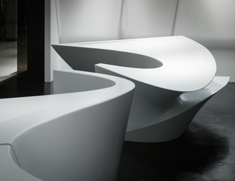 Neil Barrett Shop in Shop by Zaha Hadid Architects Neil Barrett Shop in Shop by Zaha Hadid Architects
