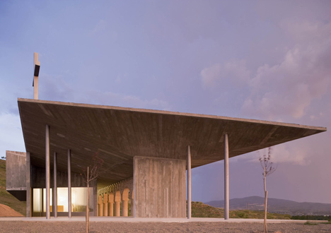 Shrine of the Virgin of La Antigua by Otxotorena Arquitectos Shrine of the Virgin of La Antigua by Otxotorena Arquitectos