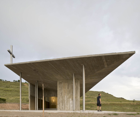 Shrine of the Virgin of La Antigua by Otxotorena Arquitectos Shrine of the Virgin of La Antigua by Otxotorena Arquitectos