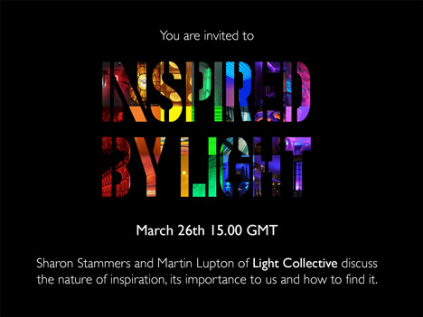 Inspired by Light online seminar call for participants