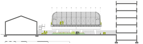 Elevated Sports Court by Guzmán de Yarza Blache Elevated Sports Court by Guzmán de Yarza Blache