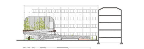 Elevated Sports Court by Guzmán de Yarza Blache Elevated Sports Court by Guzmán de Yarza Blache