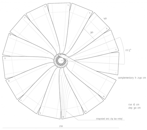 Folio Staircase by Disguincio and Co Folio Staircase by Disguincio and Co