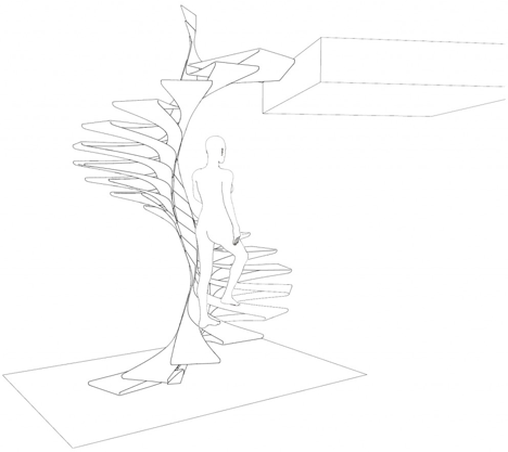 Folio Staircase by Disguincio and Co Folio Staircase by Disguincio and Co