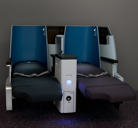 KLM World Business Class cabin by Hella Jongerius KLM World Business Class cabin by Hella Jongerius