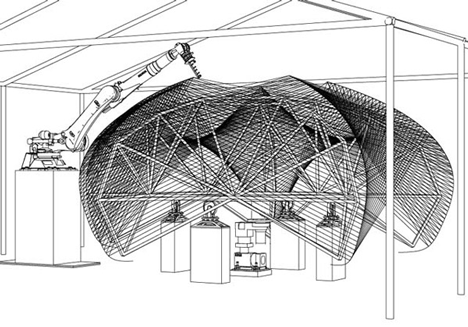 Research Pavilion by ICD and ITKE