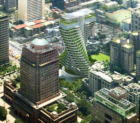 Agora Garden by Vincent Callebaut Architectures
